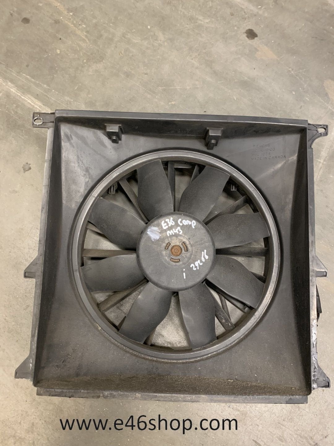 Koelvin BMW E36 M43 MOTOR, Gebruikt, -, -, Ophalen of Verzenden