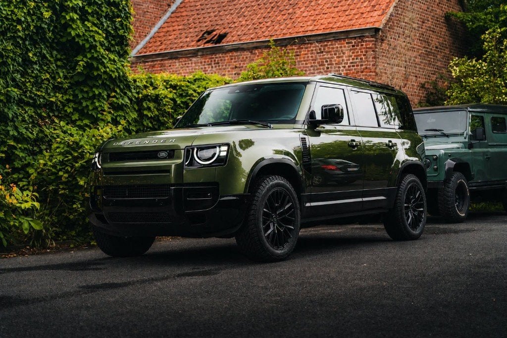 Land Rover Defender 110 3.0/AIR SUSP/SAC NOIR/EX, Autos, Land Rover, Cuir, Achat, Euro 6, Entreprise