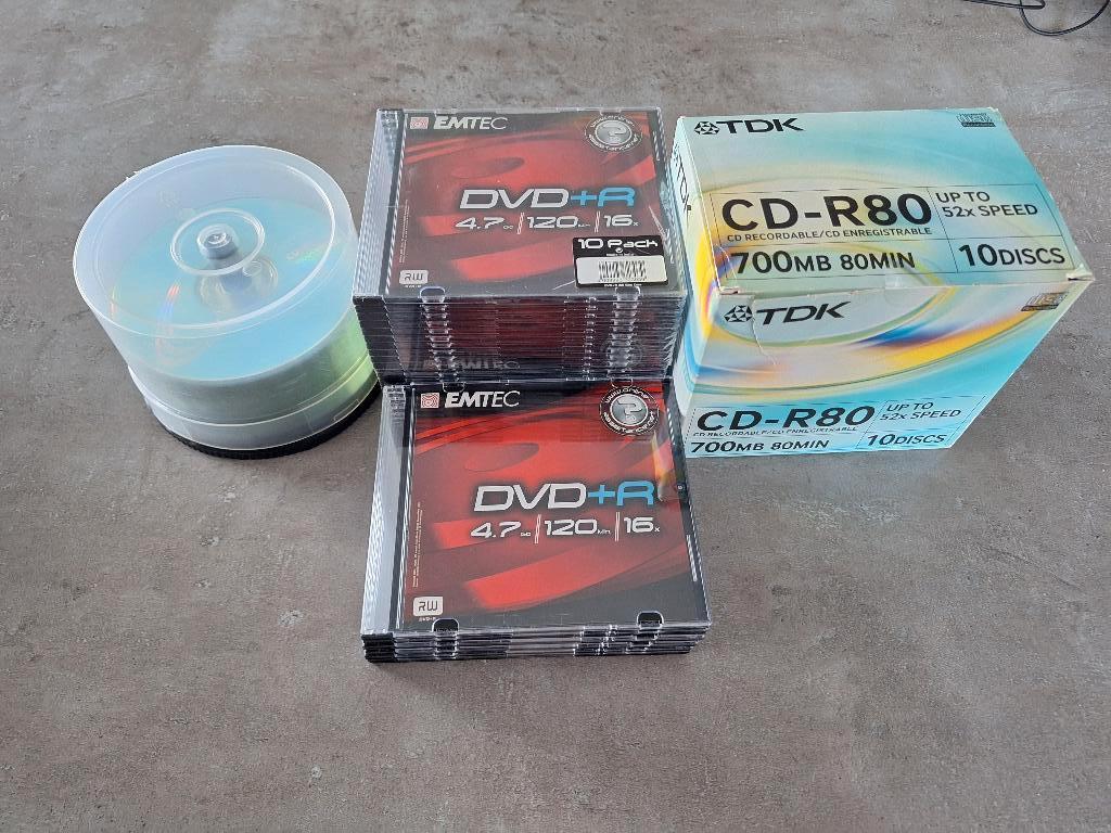 Lege DVD's, Ophalen, Nieuw, Dvd, Emtec