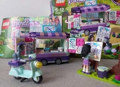 LEGO Friends 41332 – Le stand d'art d'Emma, Compleet, Lego, Friends, Ophalen of Verzenden