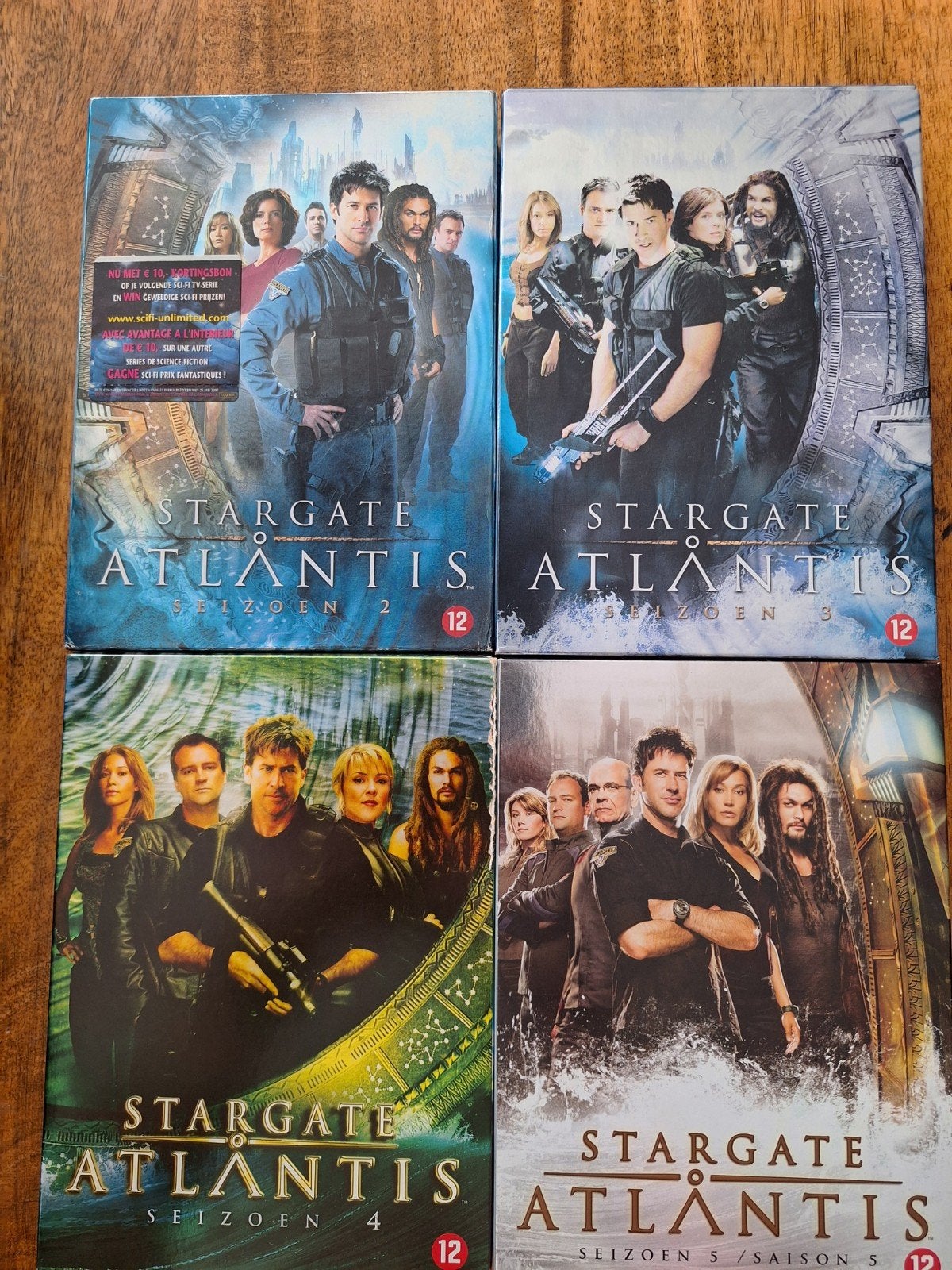 Stargate Atlantis Seizoenen 2 t/m 5 DVD Boxset, Cd's en Dvd's, Dvd's | Tv en Series, Ophalen of Verzenden