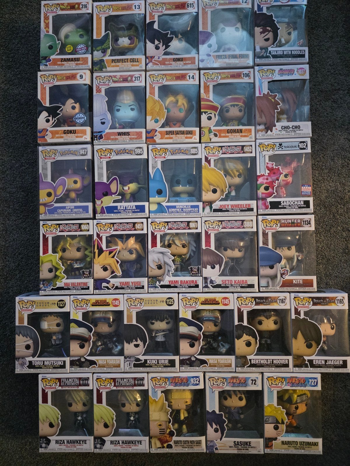 Funko Pops Anime Collectie, Ophalen of Verzenden