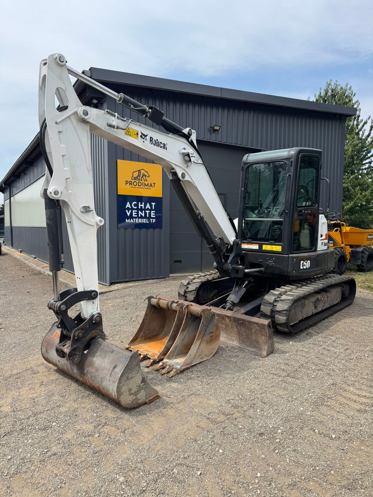 BOBCAT E50 - Année 2019 - 2118 Heures - chenilles neuves, Enlèvement, Excavatrice