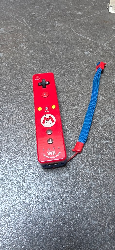 Wiimote Mario, Consoles de jeu & Jeux vidéo, Enlèvement ou Envoi, Utilisé