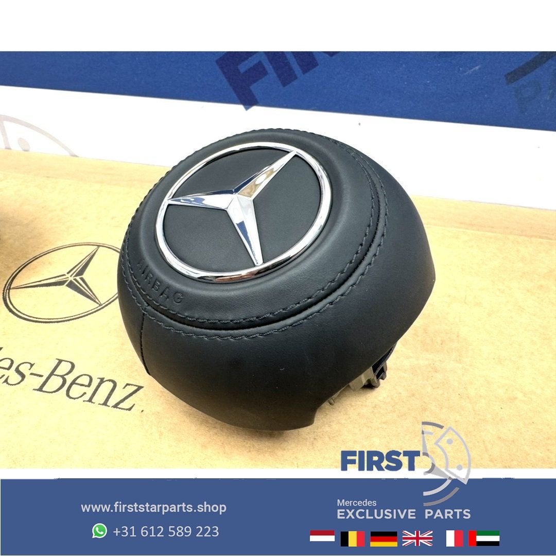 2026 AMG STUURAIRBAG LEER A45s CLA45s GLA45s C63s E63s G63s, Gebruikt, -, Ophalen of Verzenden, -
