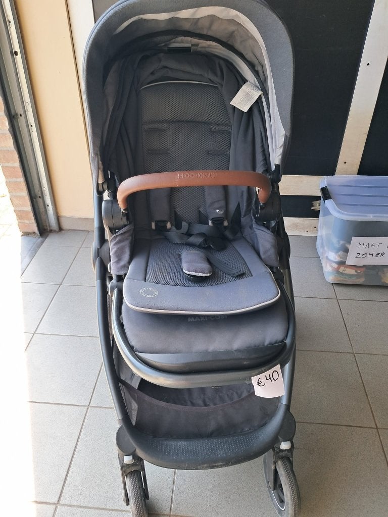 Buggy, reiswieg en autostoel maxi cosy, Enlèvement, Utilisé, Maxi-Cosi, Protection de pluie