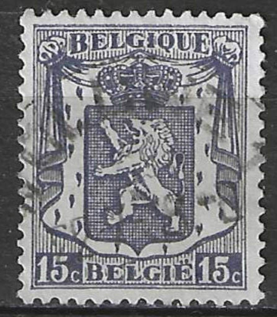 Belgie 1935 - Yvert/OBP 421 - Klein Staatswapen 15 c. (ST), Verzenden, Gestempeld, Gestempeld