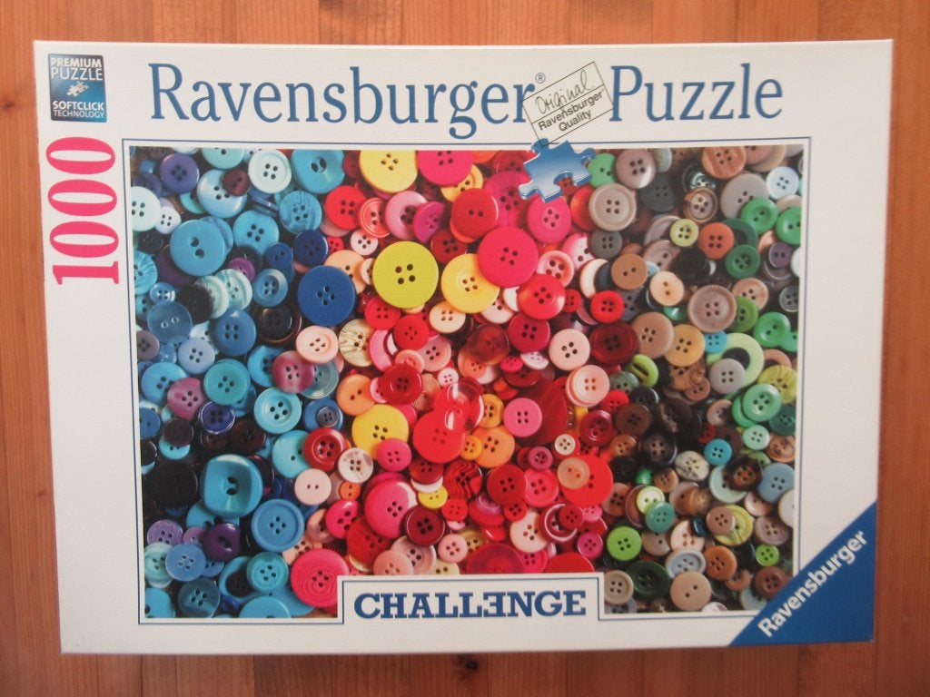 Leuke volledige puzzel van 1000 stukjes., Hobby en Vrije tijd, Ophalen, 500 t/m 1500 stukjes, Gebruikt, Legpuzzel