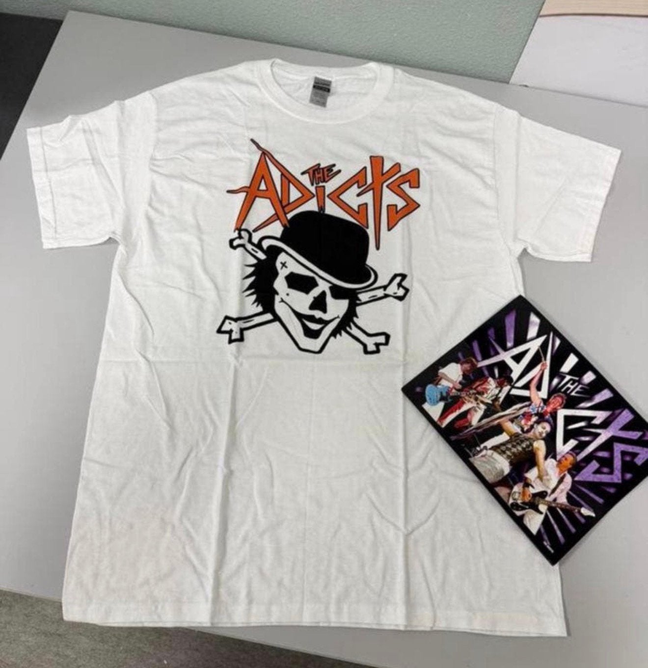 The Adicts punk T-shirt + Gratis Limited Print Maat L Nieuw, Ophalen of Verzenden, Nieuw, Kleding