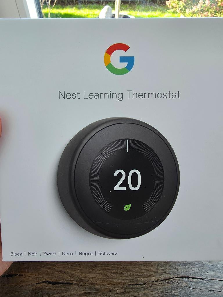 Google Nest thermostaat, Doe-het-zelf en Bouw, Thermostaten, Ophalen, Slimme thermostaat, Zo goed als nieuw