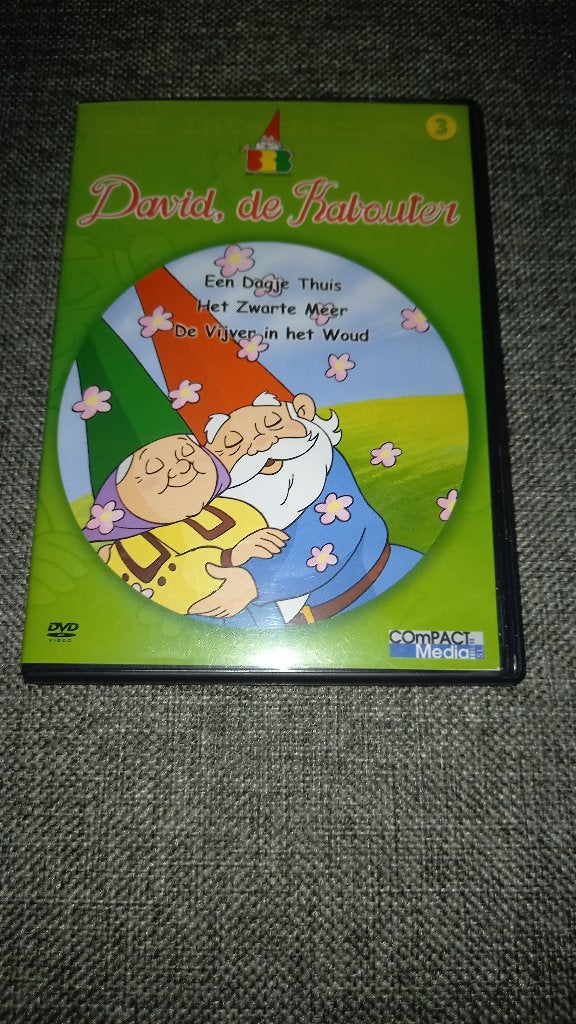 DVD David de Kabouter, Cd's en Dvd's, Dvd's | Tekenfilms en Animatie, Gebruikt, Ophalen of Verzenden