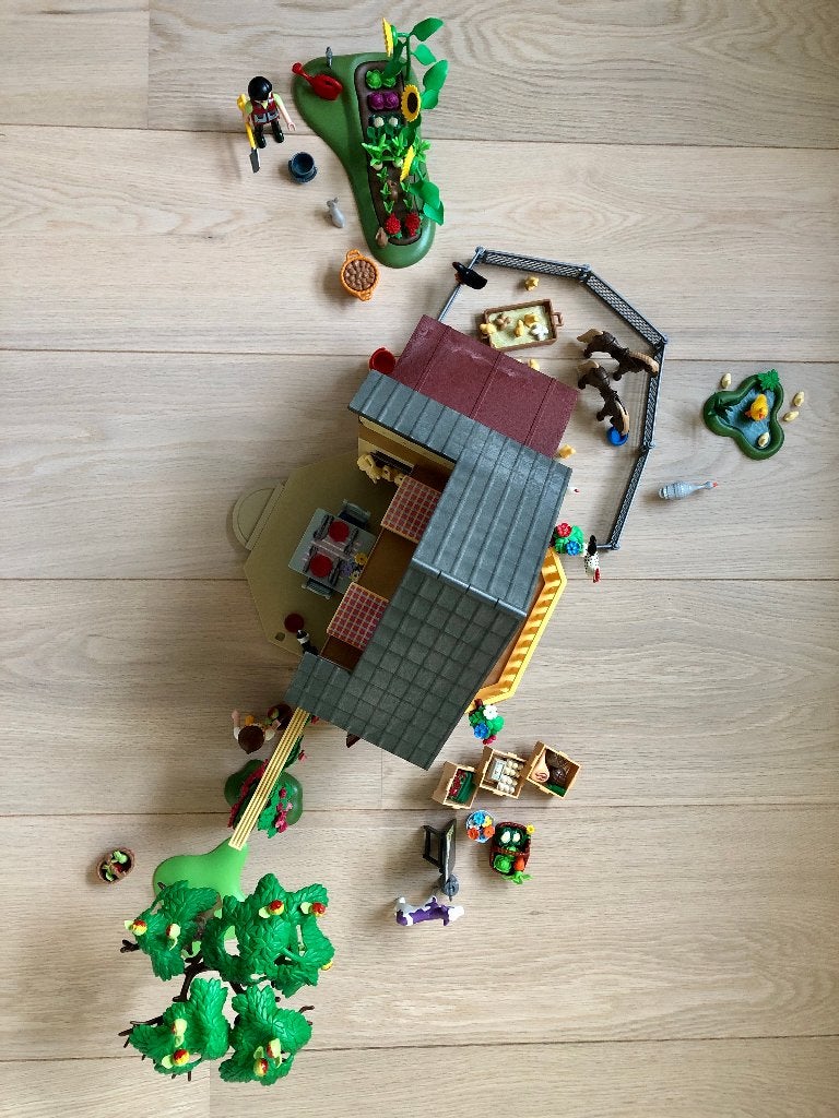 Playmobil - Ferme / Maison de campagne COMME NEUVE, Enlèvement, Comme neuf