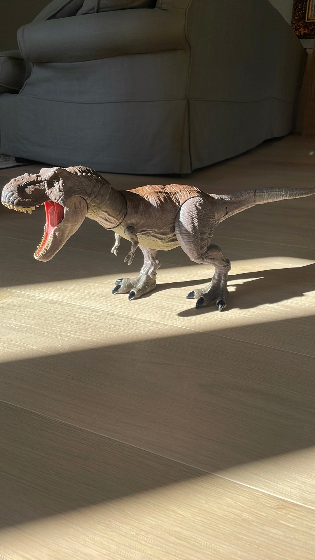 Jurassic World – T-Rex Bite & Combat, Ophalen, Zo goed als nieuw