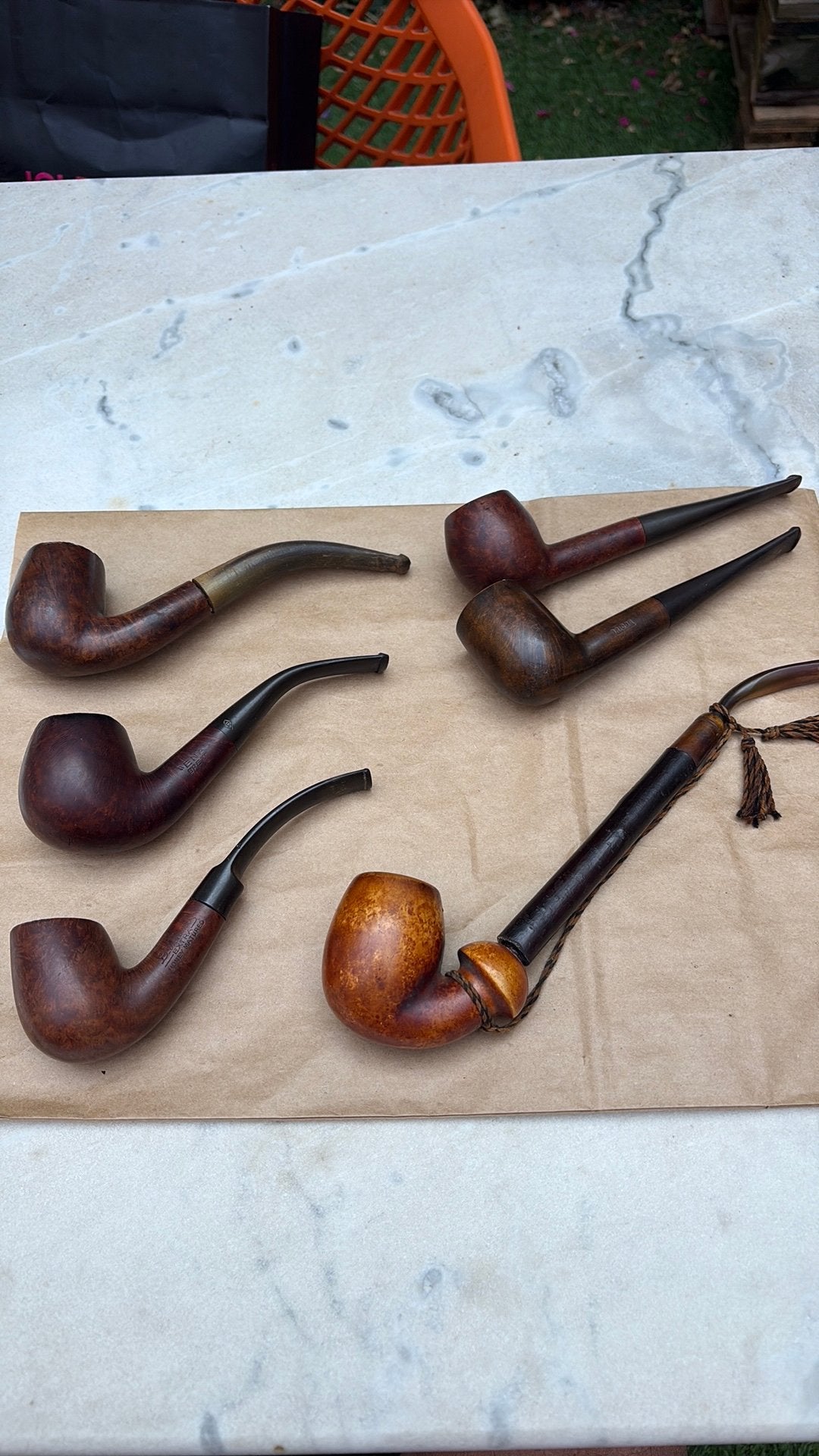 Collection de pipes, Enlèvement, Utilisé