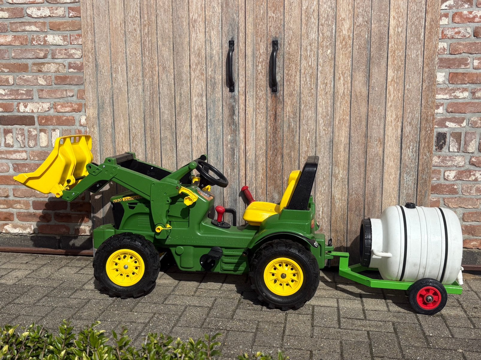 Tractor John Deere luchtbanden rem versnellingen frontlader, Ophalen of Verzenden, Zo goed als nieuw, Trapvoertuig