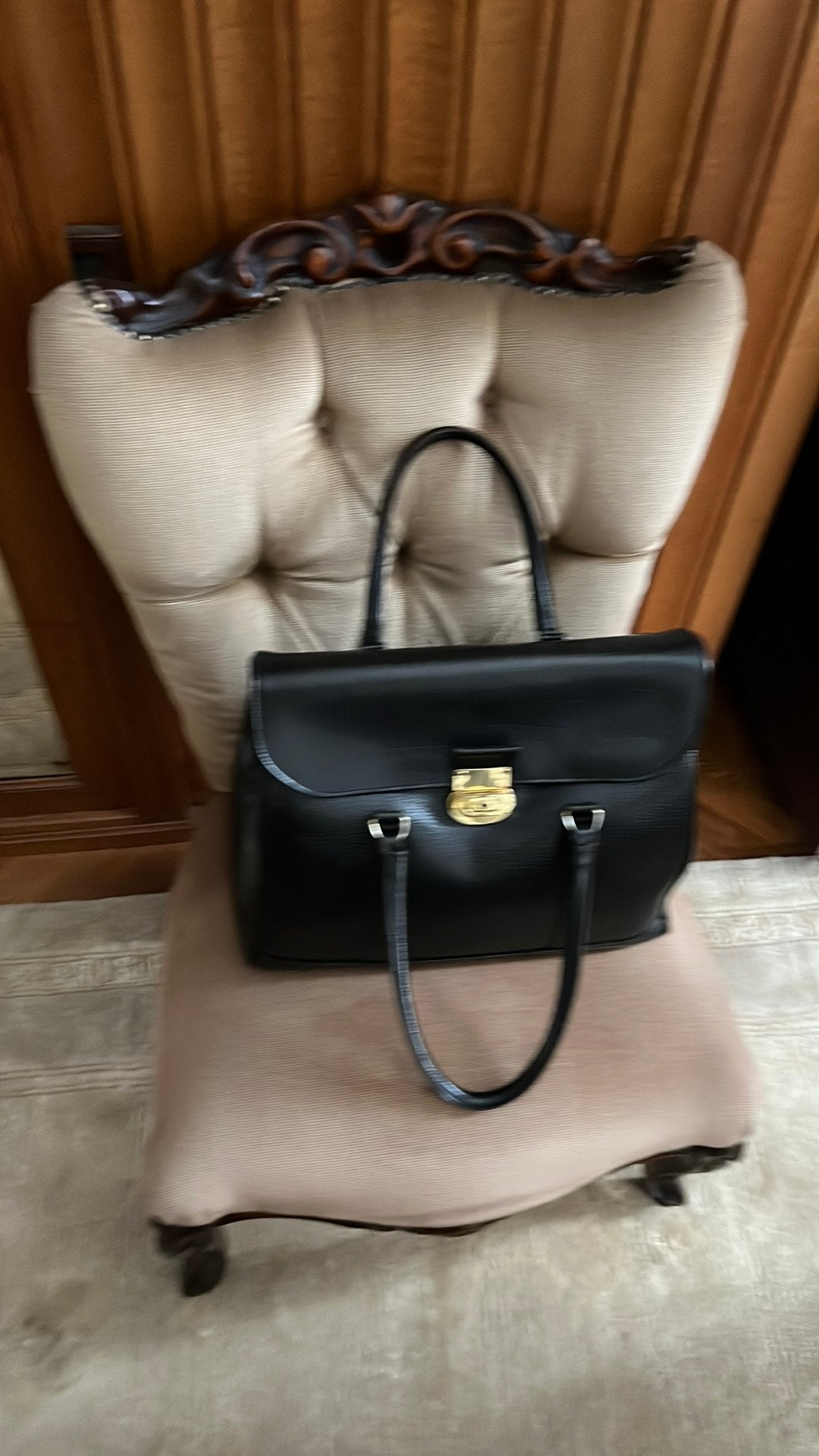 Sac à main à discuter, Enlèvement, Utilisé, Noir, Sac à main