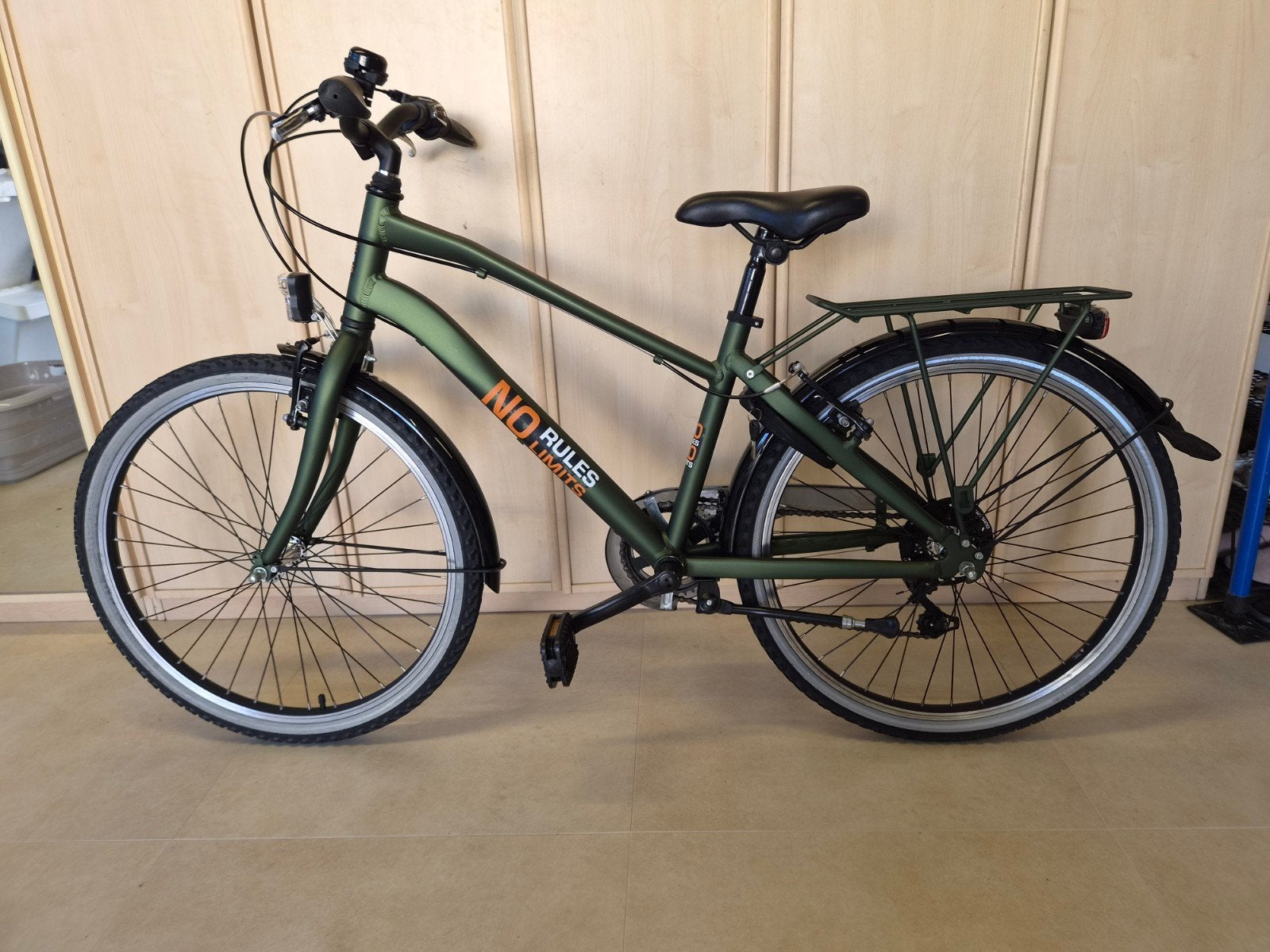 24" jongens fiets, Vélos & Vélomoteurs, No rules, Vitesses, Comme neuf, Enlèvement