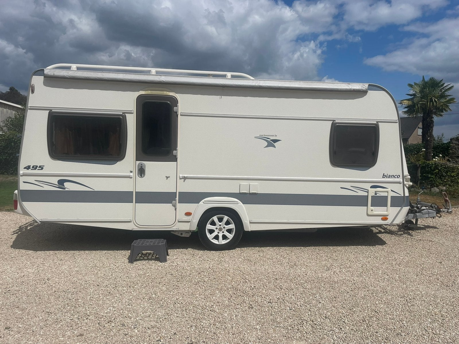 Mooie Fendt Bianco 495,mover,tent,luifel, rondzit, frans bed, Caravans en Kamperen, Rondzit, Frans bed, Bedrijf, Tot en met 4