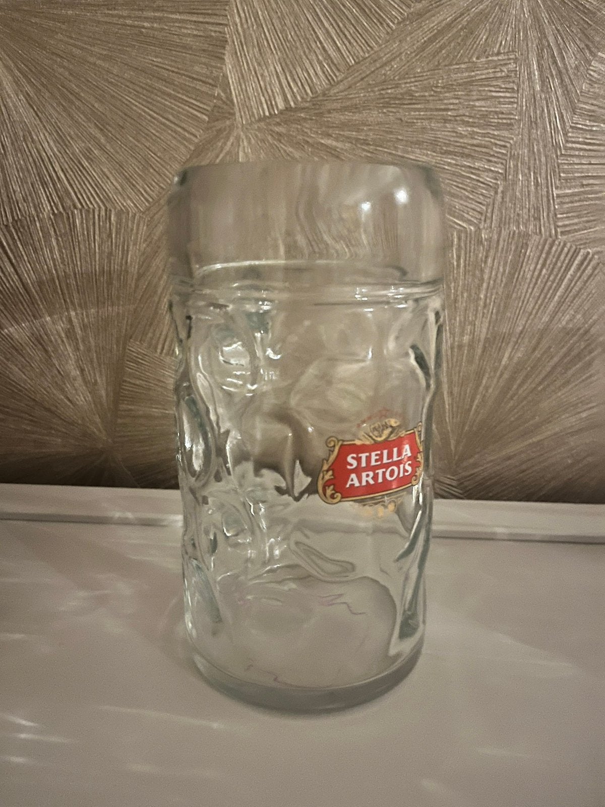 Grote bierpul stella artois, Verzamelen, Ophalen, Gebruikt, Bierglas