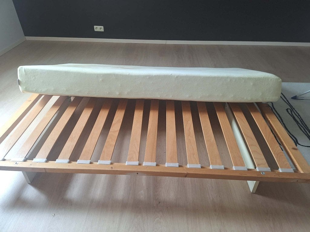 lattebodem + matras, Huis en Inrichting, Slaapkamer | Matrassen en Bedbodems, Ophalen, Gebruikt, Matras