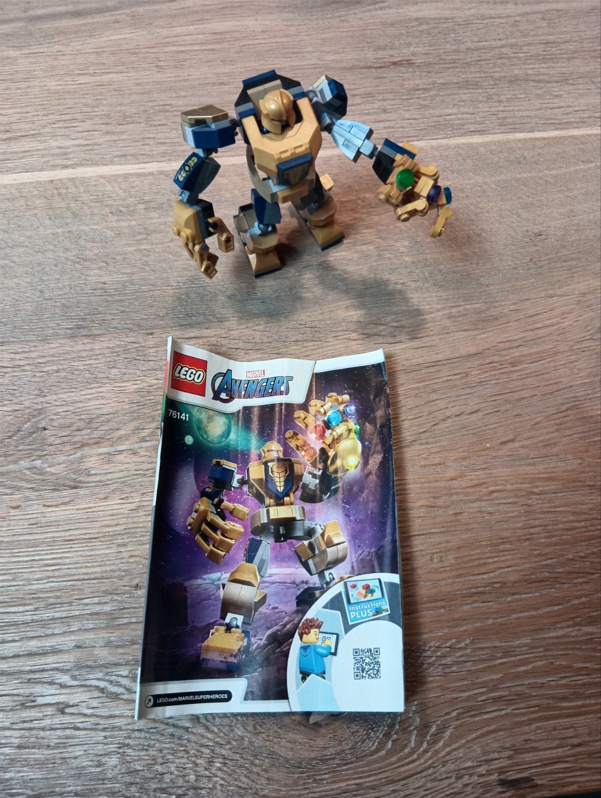 76141 Lego mech niet compleet, Enlèvement