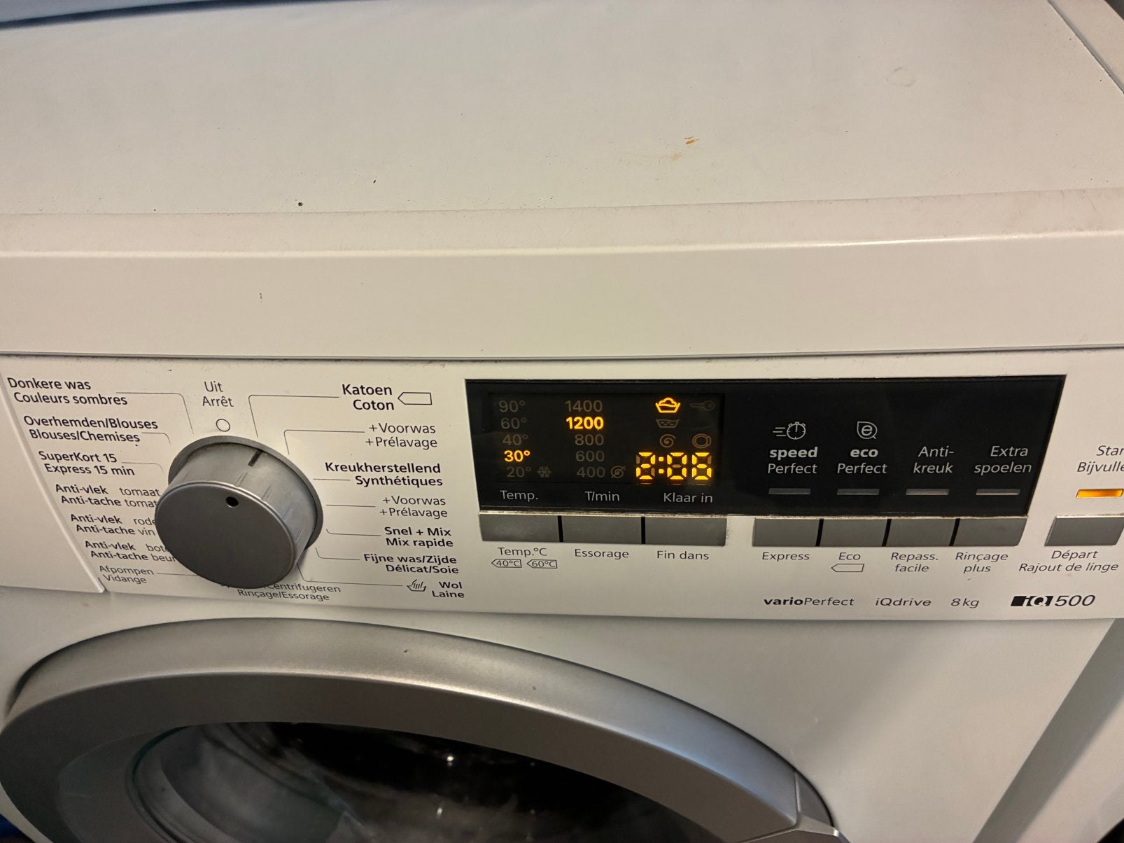 Siemens wasmachine te koop, 8 tot 10 kg, Ophalen, Energieklasse A of zuiniger