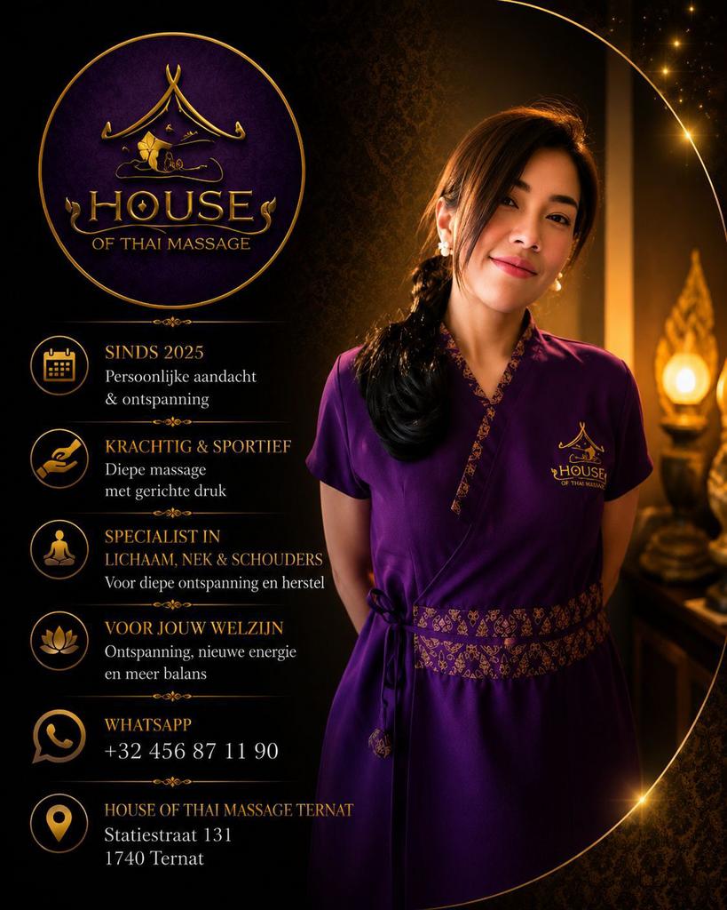 Thais Massages TERNAT, Diensten en Vakmensen, Welzijn | Masseurs en Massagesalons, Ontspanningsmassage