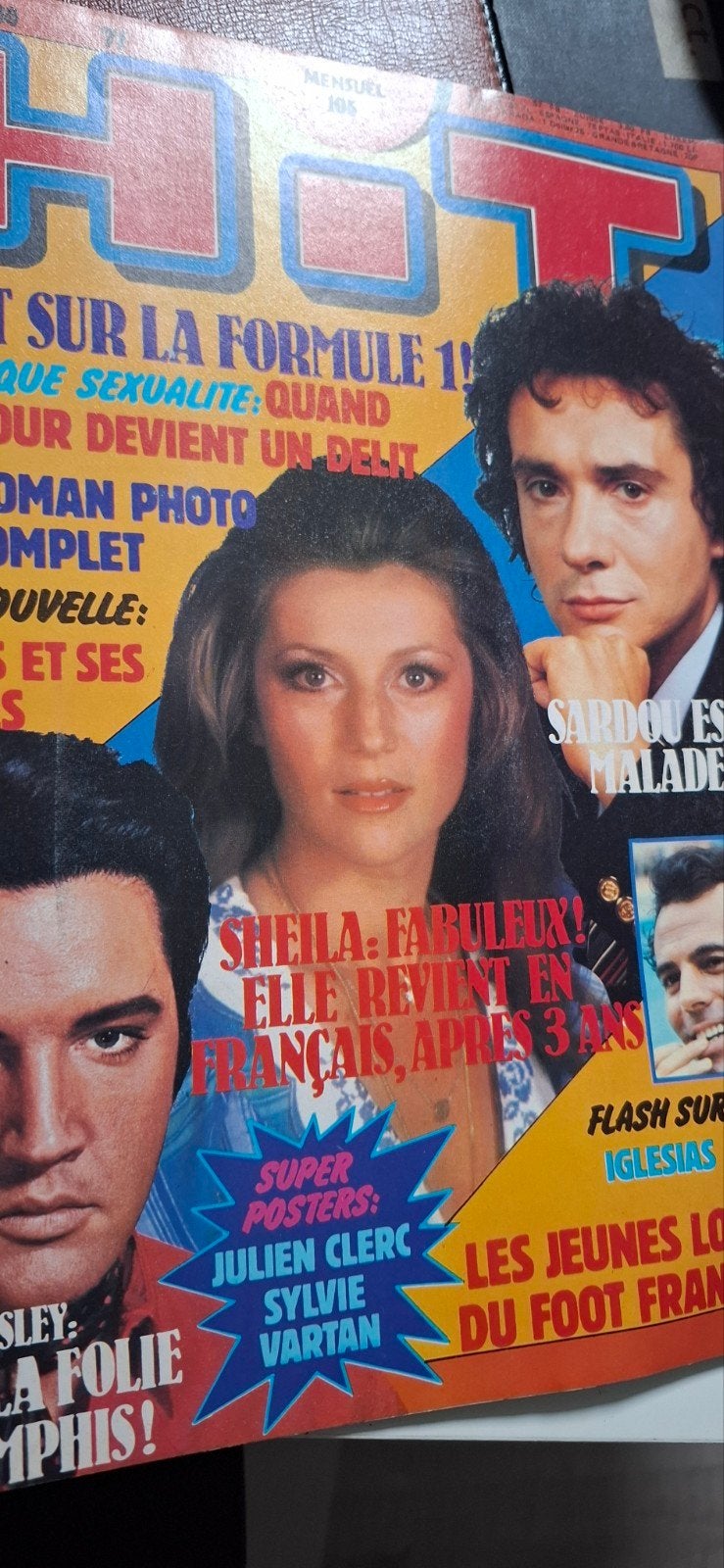 Sheila magazine hit 1980 sylvie vartan, Collections, Enlèvement ou Envoi