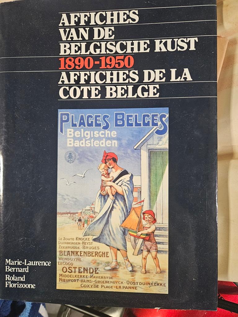 Boek Belgische kustaffiches, Boeken, Kunst en Cultuur | Beeldend, Verzenden