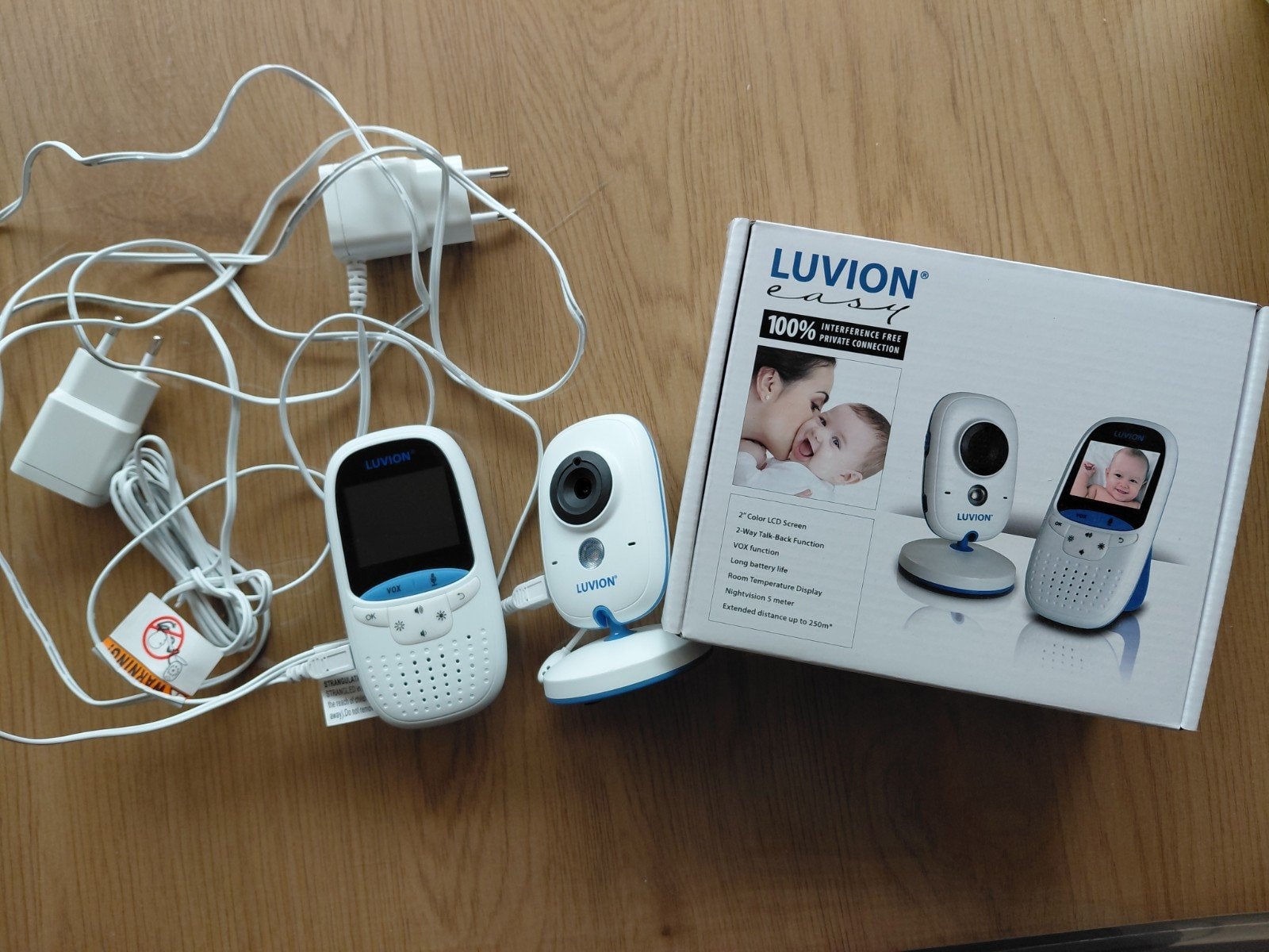 Luvion Easy babyfoon, Kinderen en Baby's, Babyfoons, Ophalen, Zo goed als nieuw, Camera