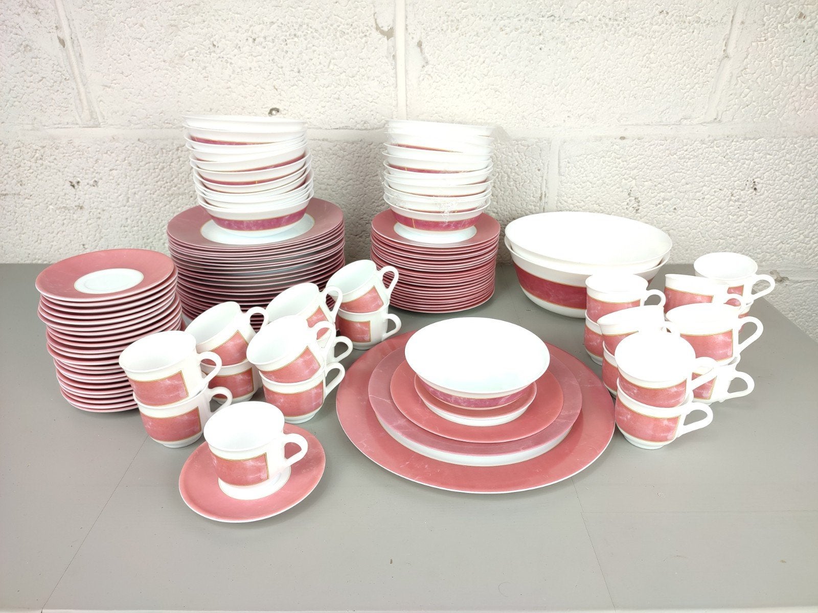 Vintage Arcopal servies voor 24 personen, Ophalen, ., Vintage, .