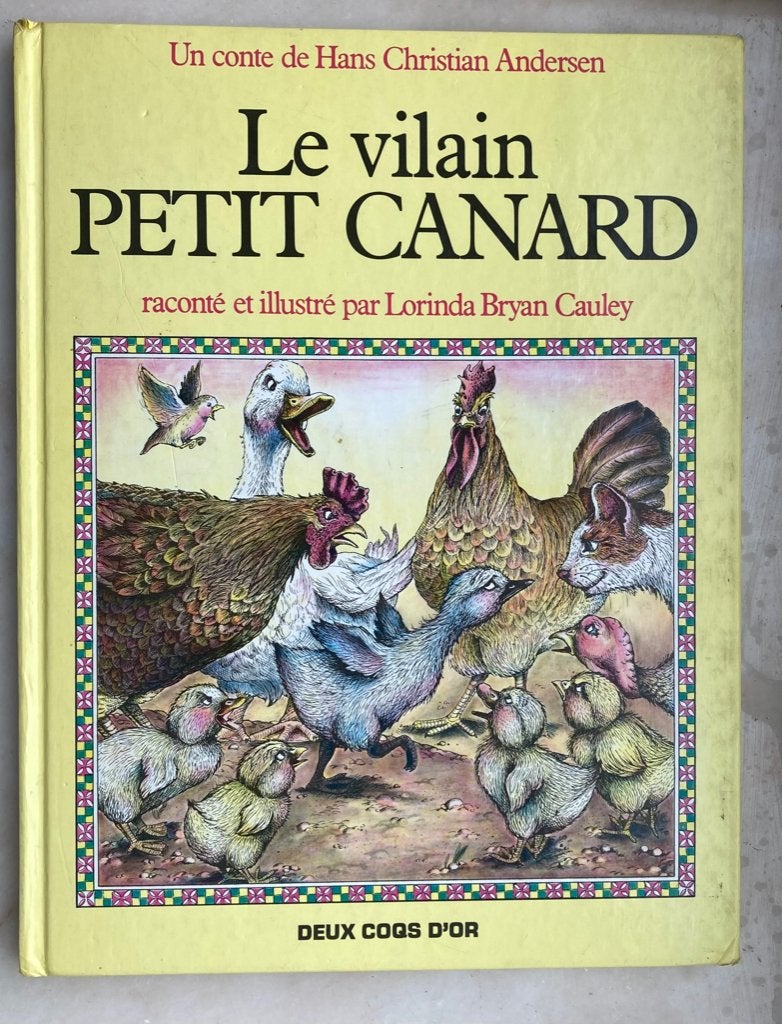 livre conte : le vilain petit canard de Andersen, Livres, Enlèvement ou Envoi, Comme neuf, HANS CHRISTIAN ANDERSEN, Contes (de fées)