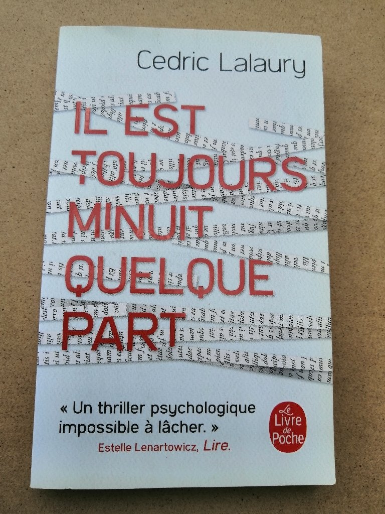 Il est toujours minuit quelque part de Cédric Lalaury, Boeken, Ophalen of Verzenden