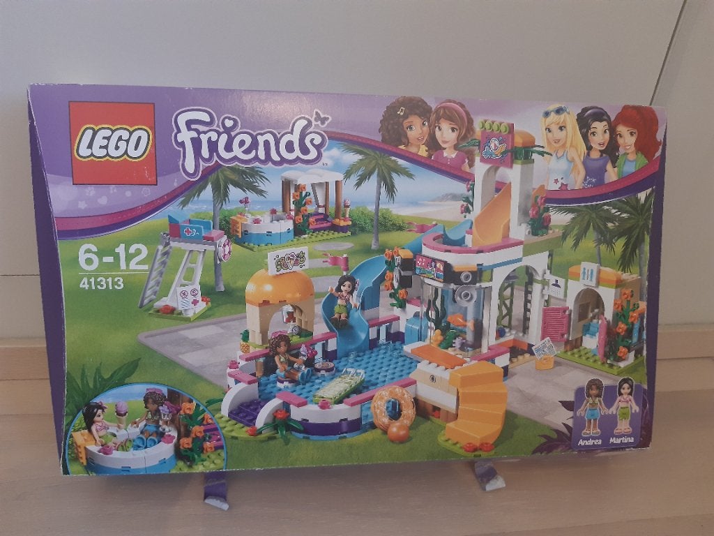 Lego Friends 41313 Summer Pool, Enlèvement, Instructions incluses, Lego, Friends