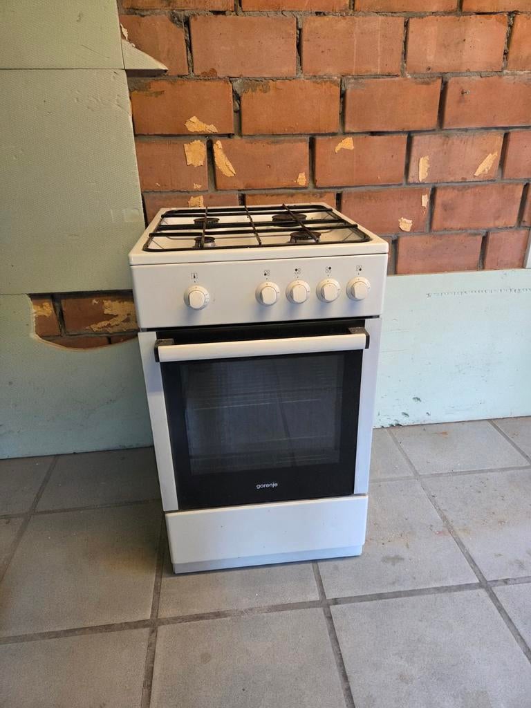 Gasvuur op gasfles, Ophalen