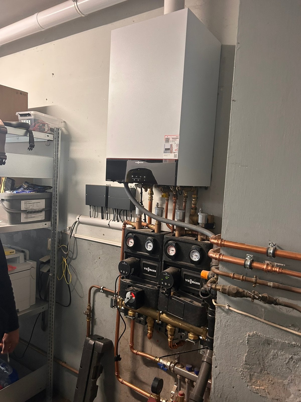 Viessmann boiler met 2 zones all incl, Bricolage & Construction, Chauffe-eau & Boilers, Comme neuf, Boiler, Enlèvement