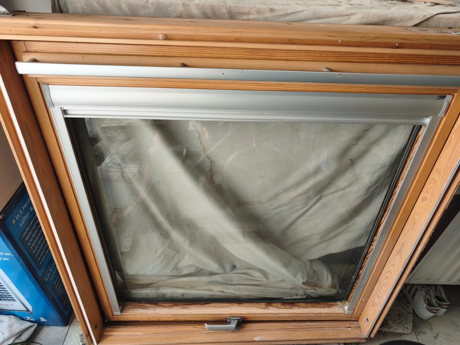 2 Velux dakramen type GHL S06 (114x118), Ophalen, Gebruikt, 80 tot 120 cm, 80 tot 120 cm