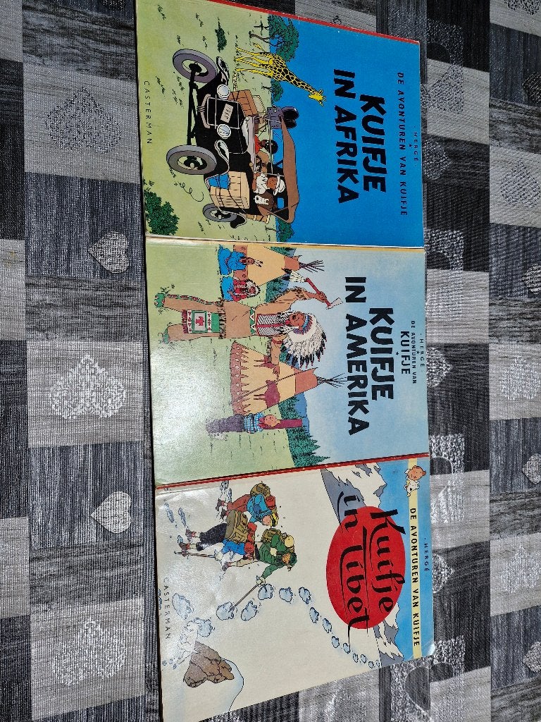 De avonturen van Kuifje ( 4 stuks), Boeken, Stripverhalen, Ophalen