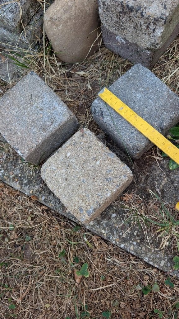 Gratis klinkers, Ophalen, Gebruikt, Klinkers, 10 m² of meer
