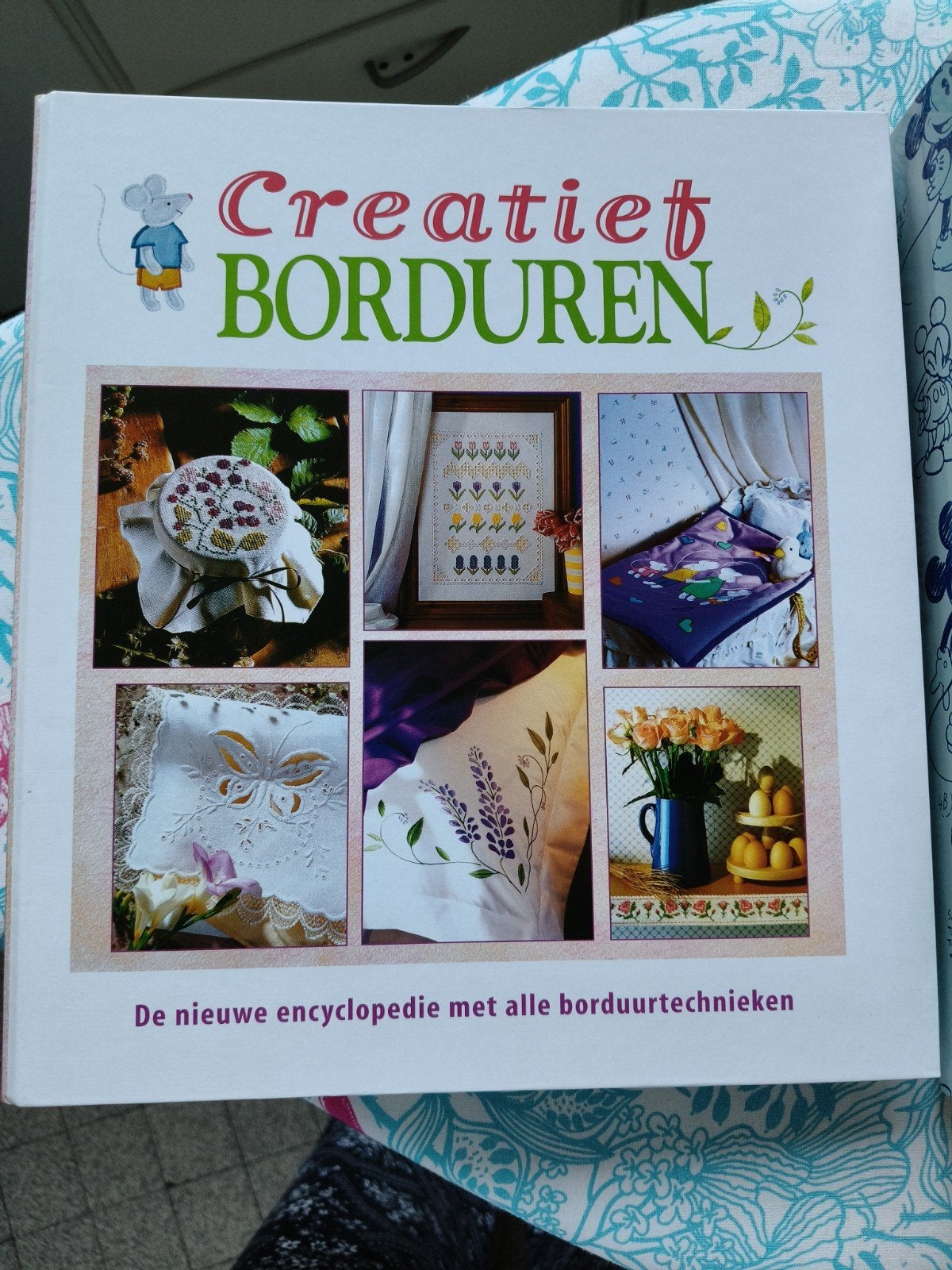 Creatief borduren, Ophalen