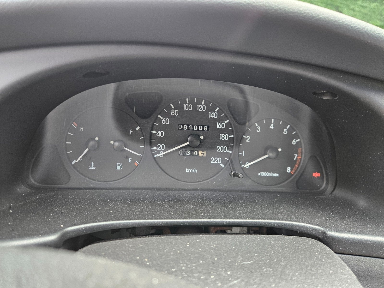 Daewoo Lanos 1.5 Benzine – 2001 – Slechts 61.008 km!, Auto's, Lichtmetalen velgen, 4 cilinders, Blauw, Handgeschakeld