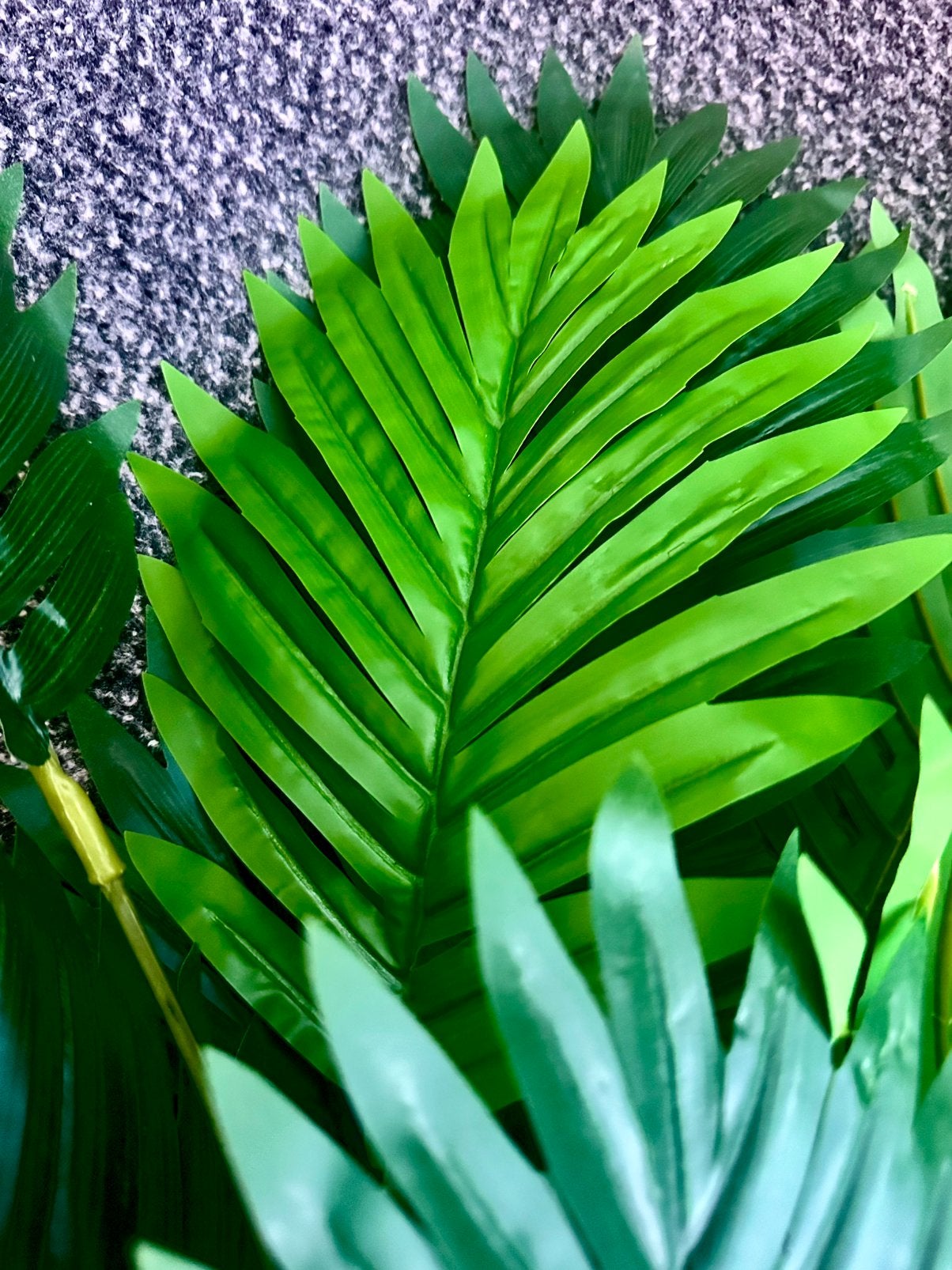 Kunstpalm 80cm - Hyper Realistisch & Onderhoudsvrij, Neuf, Vert, Plante artificielle, Autres marques