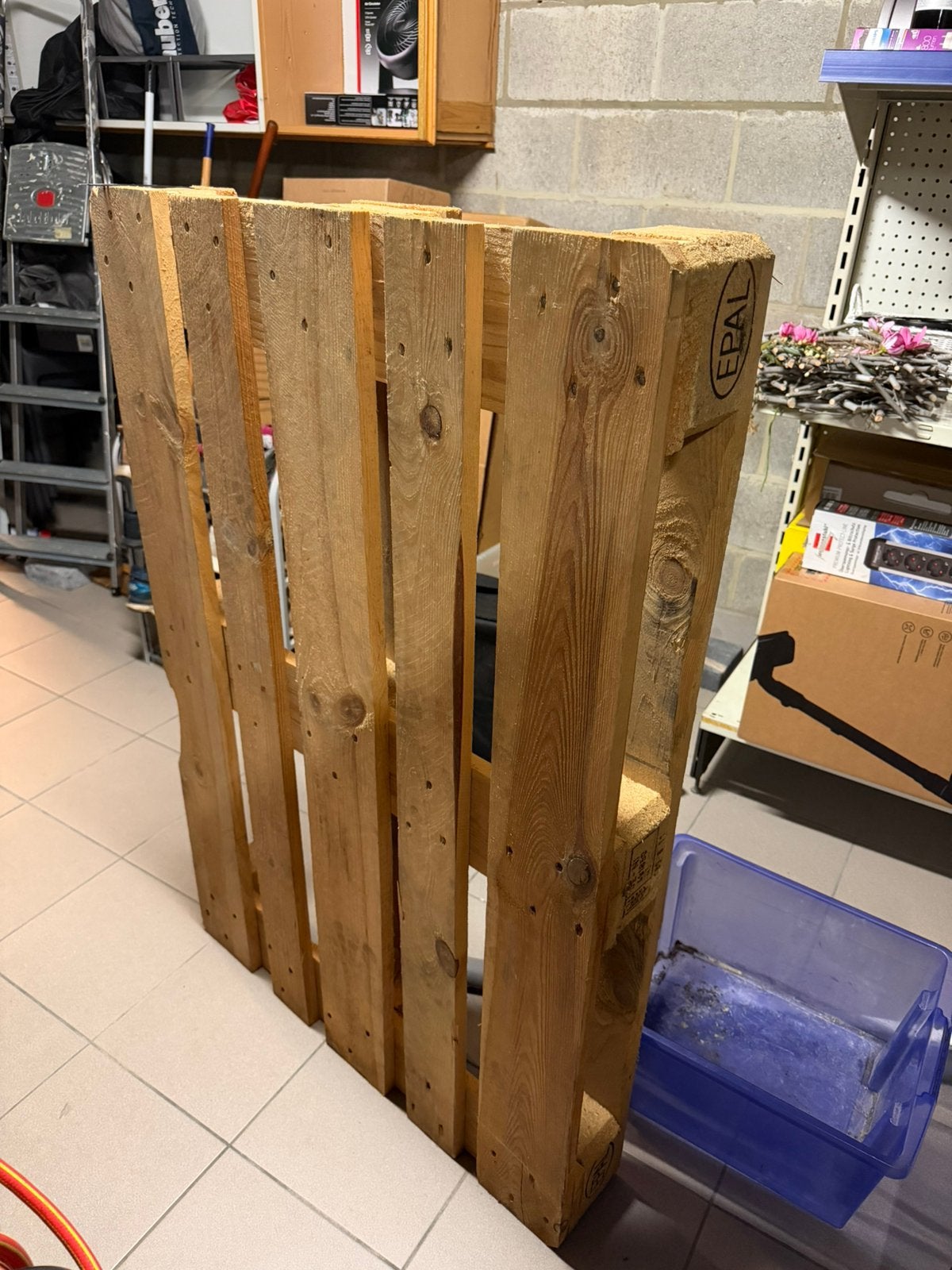 EPAL Europallet – goede staat – €10, Bricolage & Construction, Bois & Planches, Enlèvement, Comme neuf