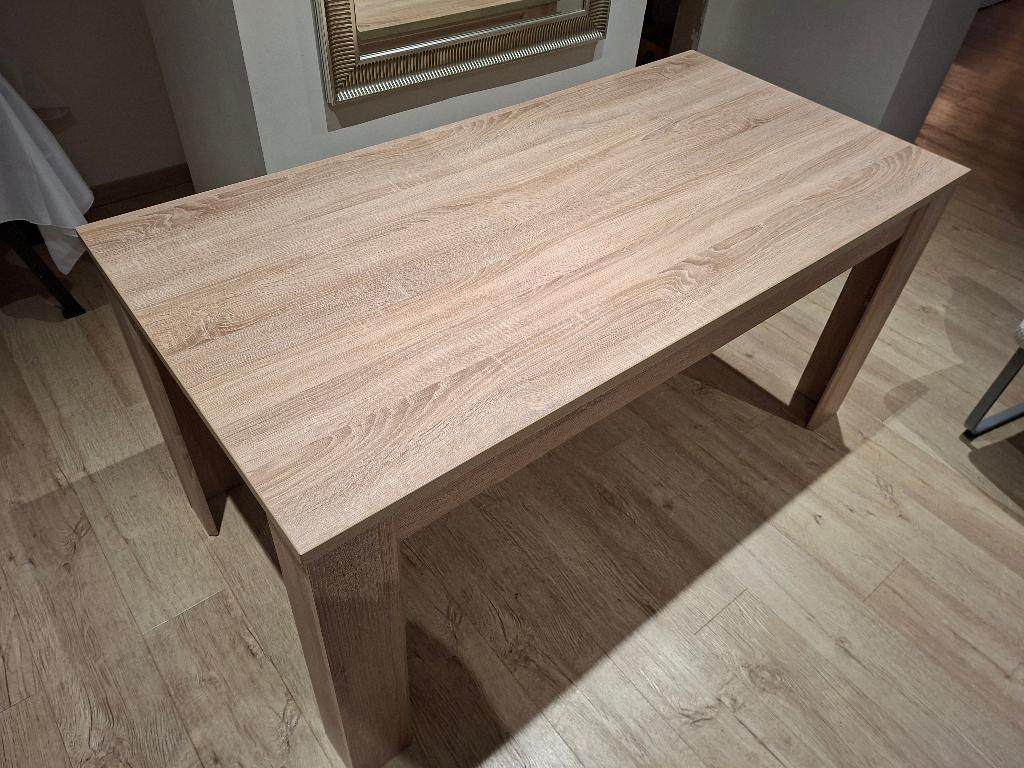 Tafel 160x80 goede staat, Huis en Inrichting, Tafels | Eettafels, Ophalen, Gebruikt, 50 tot 100 cm, Vijf personen of meer