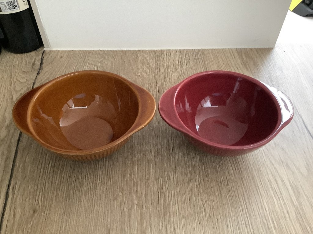2 oude Maggi reclameschalen, Antiek en Kunst, Ophalen of Verzenden