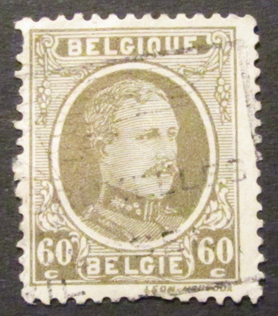 60 centimètres de poinçonnage OBC 255c, Enlèvement ou Envoi, Affranchi, Timbre-poste, Maison royale