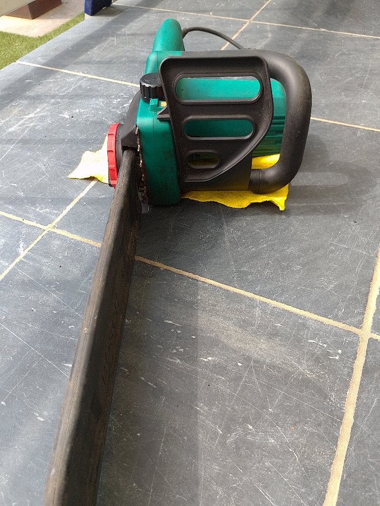 Kettingzaag, Doe-het-zelf en Bouw, Ophalen, Kettingzaag, 600 tot 1200 watt, Bosch groen