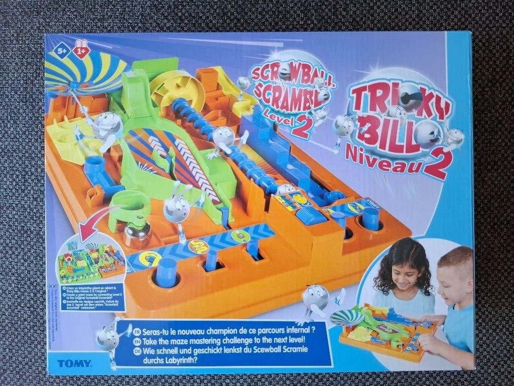 Tomy tricky bill gezelschapsspel, Vijf spelers of meer, Ophalen, Nieuw, Tomy