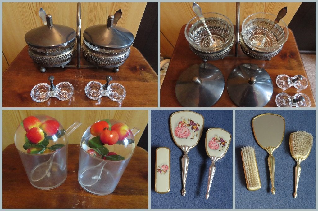 Lot vaisselle & accessoires vintage 1960/70, Arcopal, EAPG, Enlèvement