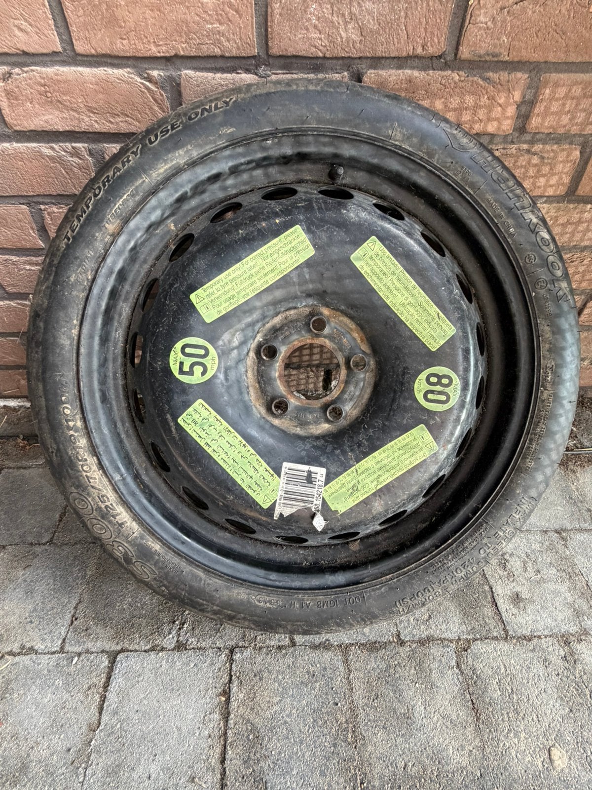 Roue de secours mercedes  galett, Autos : Pièces & Accessoires, Enlèvement